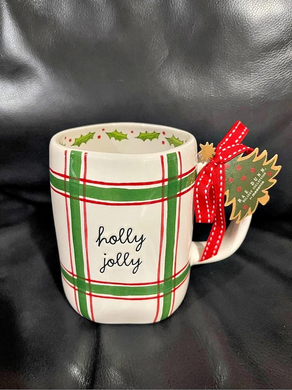 Christmas Rae Dunn Mug - Christmas Rae Dunn holly jolly Mug